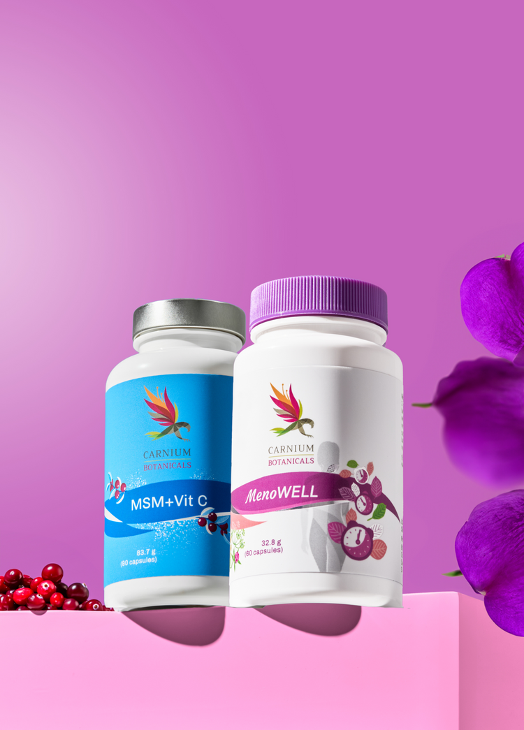 Пакет "Природна грижа за менопаузата и ставите" (MSM + MenoWELL)
