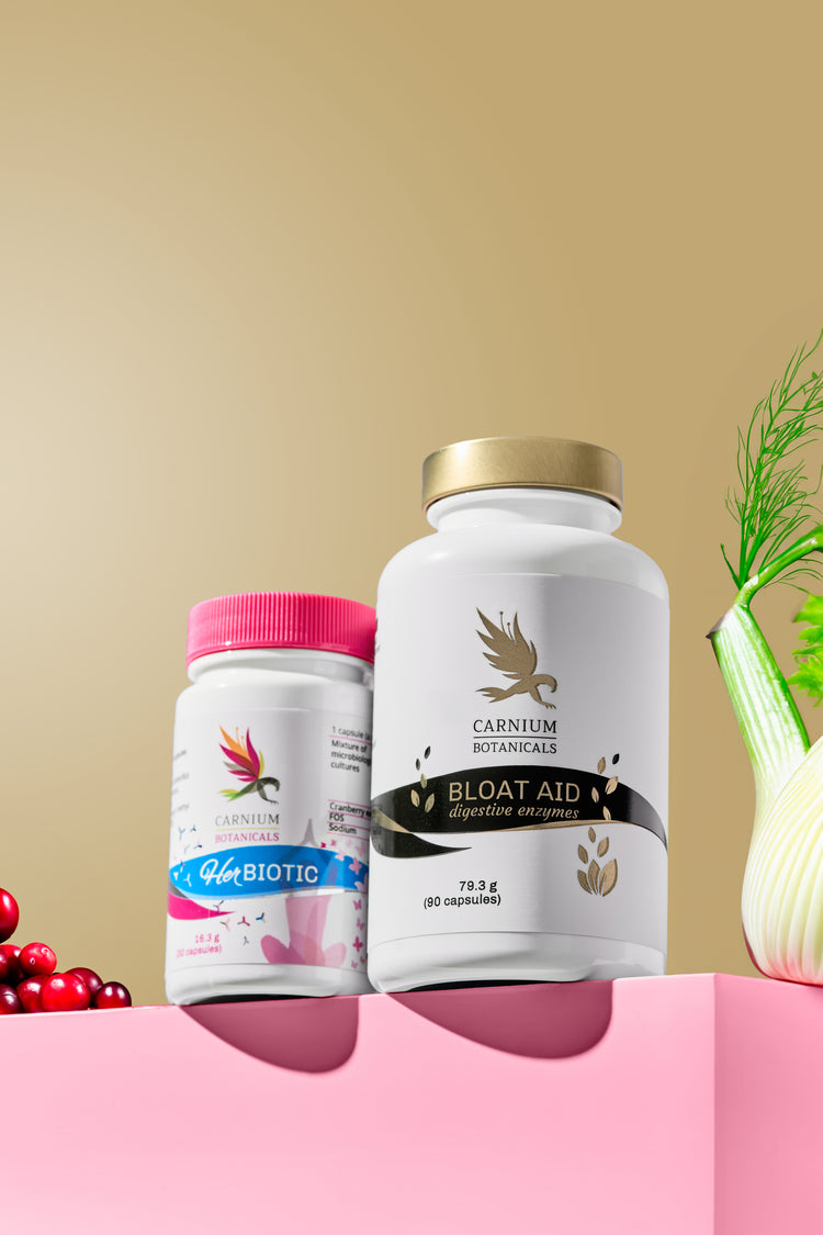 Пакет "Плосък корем" (Bloat Aid+Her Biotic)