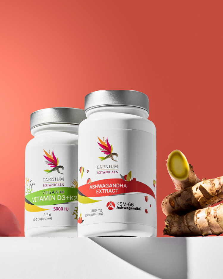 Пакет "Антистрес и спокоен сън" (Ашваганда KSM66 + Витамин D3)